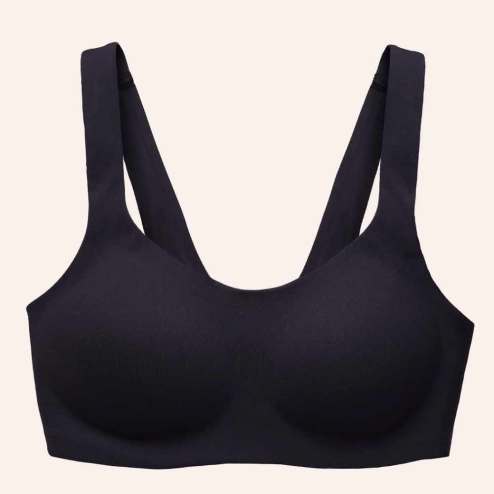 HUUG Daily Embrace Black Padded Sports Bra Size XXL